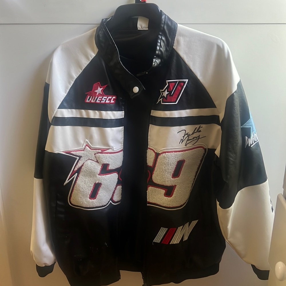 streetwear race car jacket